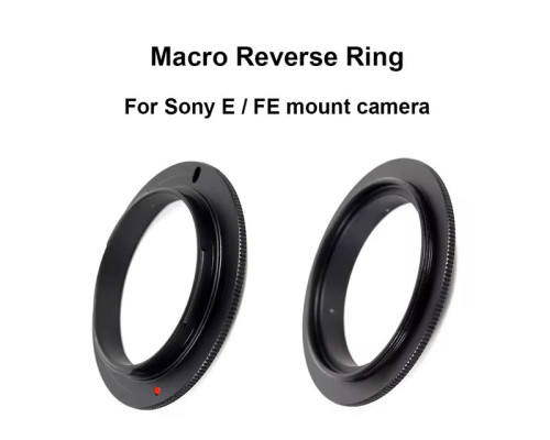 Реверсивное оборачивающее кольцо 77 мм - Sony E-mount (77-NEX)