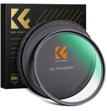 Світлофільтр K&F Concept 43 mm Super Hard MC UV, Nano-X, HD, 28-шарове Nano покриття, оптичне скло Японія