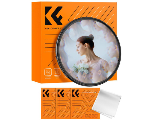 Светофильтр эффектный K&F Concept 67 mm Kaleidoscope, NANO B (калейдоскоп)