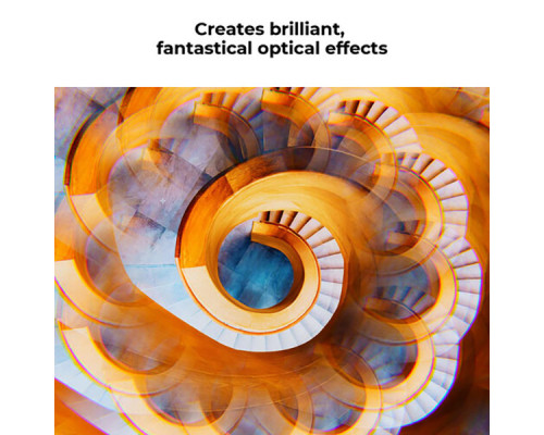 Светофильтр эффектный K&F Concept 67 mm Kaleidoscope, NANO B (калейдоскоп)