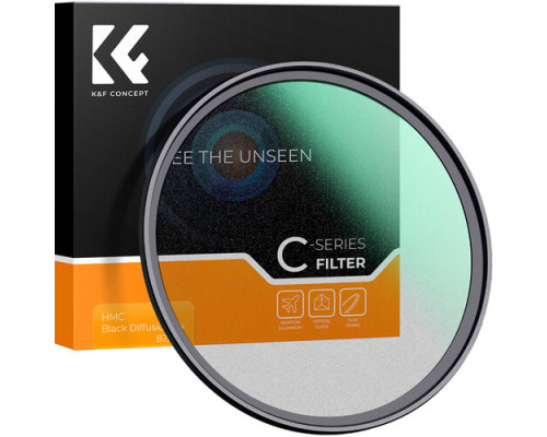 Светофильтр K&F Concept 37 mm HMC Black Mist 1/4 (Black Diffusion) C-Series