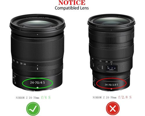 Бленда HB-85 для объектива Nikon NIKKOR Z 24-70mm f/4 S