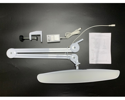 LED бестеневая настольная лампа для - освещение для косметологии HD-T50X Censreal - белая 24 Вт!