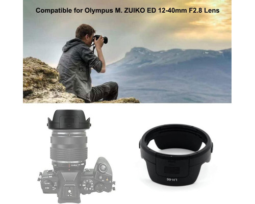 Бленда LH-66 для объектива Olympus M. ZUIKO ED 12-40mm F2.8