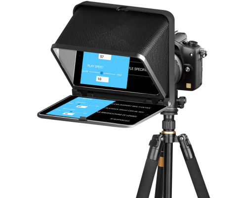 Мини телесуфлер - телепромтер LENSGO TC7 - суфлер для смартфона и фотоаппарата