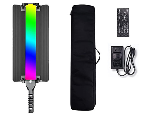 LED - осветитель, видеосвет, жезл RGB - R1000 (40 см (204 диода) 22W 3000-6000K Пульт ДУ Чехол)