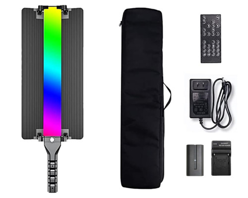 Комплект: "STICK-S" LED свет-жезл RGB - R1000 (3000-6000K) + аккумулятор NP-F550 + зарядное устройство
