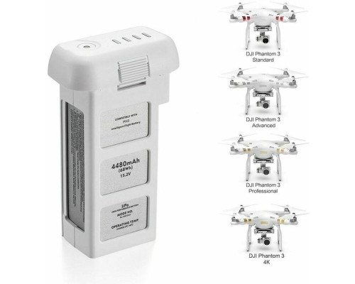 Аккумулятор DL-UAV-DJ3 - аналог для DJI Phantom 3