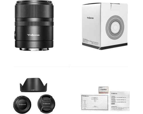 Объектив YongNuo YN23mm F1.4 DA DSM WL Pro для Nikon Z (для Nikon Z-mount)