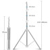 Профессиональная студийная стойка Ulanzi LT-J28 Light Stand (2.8 м)