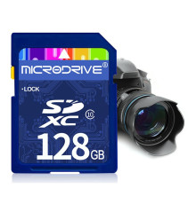 Картка пам'яті SD — Microdrive XC SD — 128 GB (10 Class)