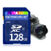 Карта памяти SD - Microdrive XC SD - 128 GB (10 Class)