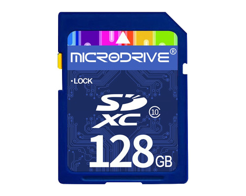 Карта памяти SD - Microdrive XC SD - 128 GB (10 Class)