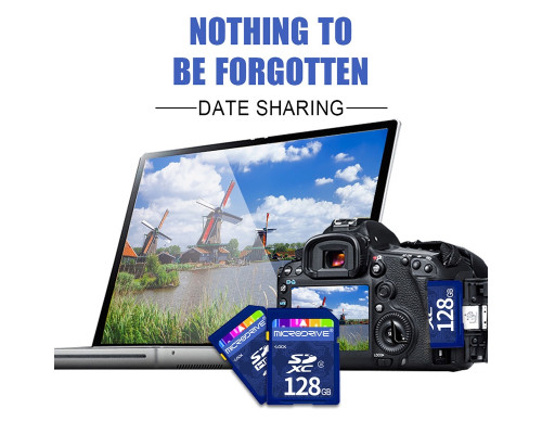 Карта памяти SD - Microdrive XC SD - 128 GB (10 Class)