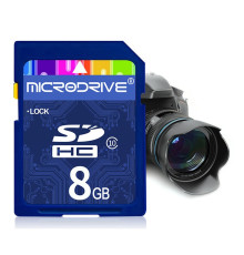 Картка пам'яті SD — Microdrive HC SD — 8 GB (10 Class)