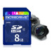 Карта памяти SD - Microdrive HC SD - 8 GB (10 Class)