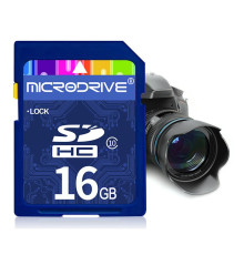 Картка пам'яті SD — Microdrive HC SD — 16 GB (10 Class)