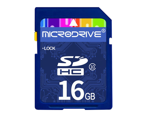 Карта памяти SD - Microdrive HC SD - 16 GB (10 Class)