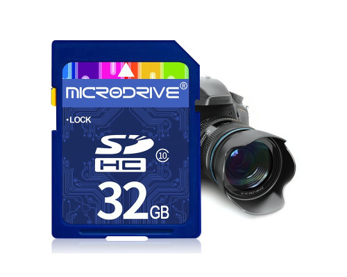 Карта памяти SD - Microdrive HC SD - 32 GB (10 Class)