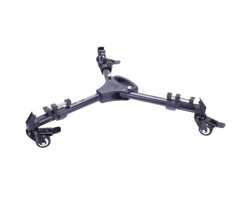 Складная регулируемая студийная тележка для штативов и стоек Yunteng YT-900 Tripod Dolly