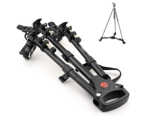 Складная регулируемая студийная тележка для штативов и стоек Yunteng YT-900 Tripod Dolly