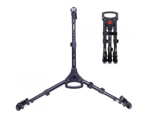 Складная регулируемая студийная тележка для штативов и стоек Yunteng YT-900 Tripod Dolly