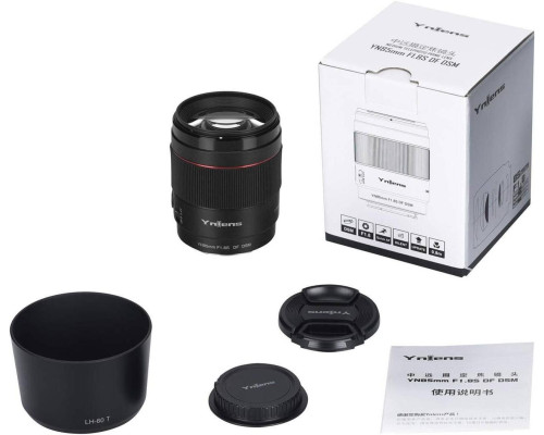 Об'єктив Yongnuo YnLens YN85mm F1.8S DF DSM (для Sony E/FE — mount- автофокусний)