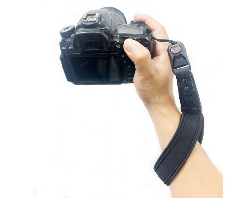 Неопреновый универсальный кистевой ремень - фотоаппаратов NIKON, CANON, SONY, PANASONIC, OLYMPUS, FUJIFILM