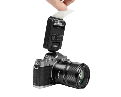 Компактная вспышка для фотоаппаратов FujiFilm - YongNuo YN6 Micro с встроенным аккумулятором