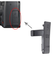 Заглушка гумка USB, роз'єм ДК і Video OUT для фотоапарата Canon 500D