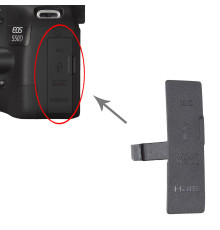 Заглушка гумка USB, роз'єм ДК і Video OUT для фотоапарата Canon 550D