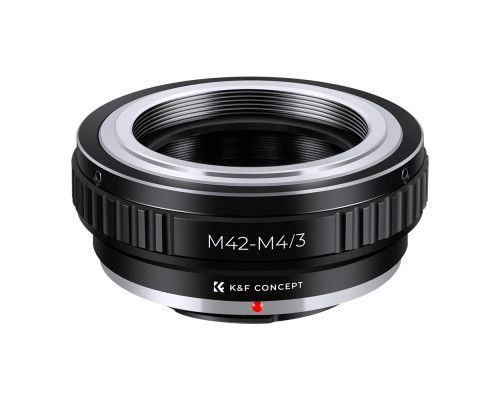 Адаптер (переходник) K&F Concept - M42 - Micro 4/3 для камер Olympus с байонетом Micro 4/3