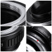 Адаптер (переходник) K&F Concept - M42 - Micro 4/3 для камер Olympus с байонетом Micro 4/3