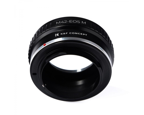 Адаптер (переходник) K&F Concept - M42 - EOS M (M42 - Canon EOS M) для камер Canon с байонетом EOS M