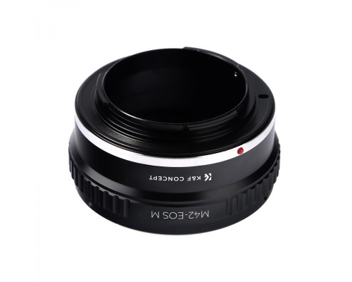 Адаптер (переходник) K&F Concept - M42 - EOS M (M42 - Canon EOS M) для камер Canon с байонетом EOS M