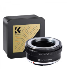 Адаптер (перехідник) K&F Concept — M42 — EOS M (M42 — Canon EOS M) для камер Canon з байонетом EOS M