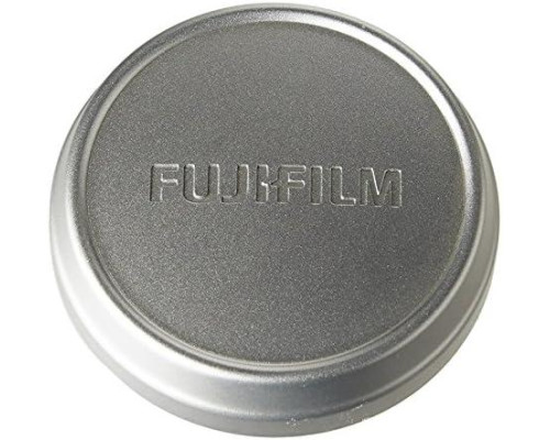 Крышка передняя металлическая объектива для фотоаппаратов FUJIFILM X100, X100S, X100T, X100F, X70 - металлик