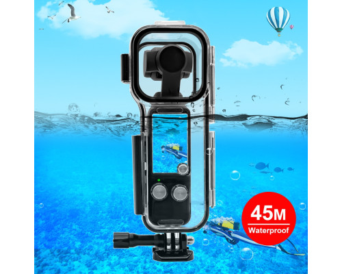 Аквабокс, водонепроницаемый бокс PU967T для экшн камер DJI Osmo Pocket 3