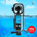 Аквабокс, водонепроницаемый бокс PU967T для экшн камер DJI Osmo Pocket 3