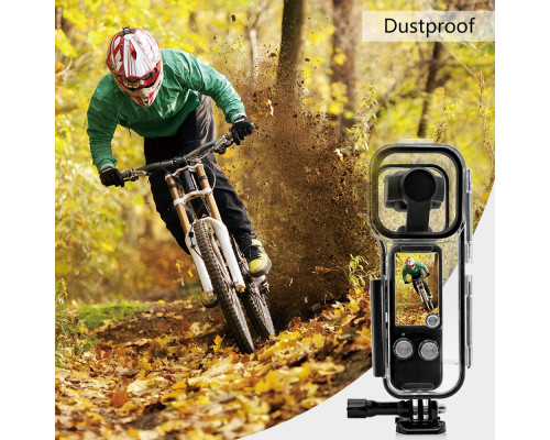 Аквабокс, водонепроницаемый бокс PU967T для экшн камер DJI Osmo Pocket 3
