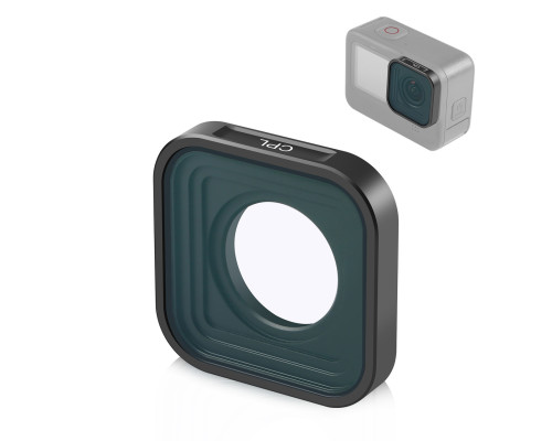 Светофильтр JSR June Star CPL (поляризационный) для объектива Gopro HERO 13,12, 11, 11 Mini, 10, 9