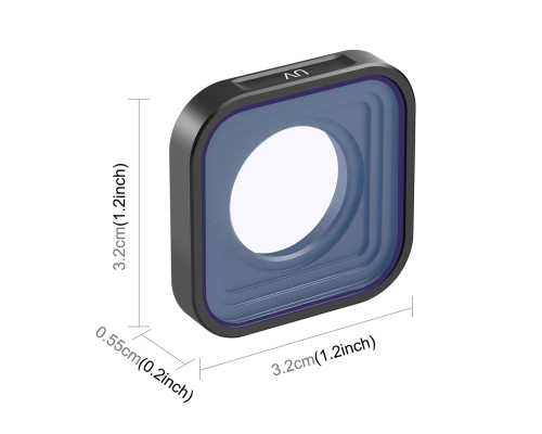 Светофильтр JSR June Star UV (ультрафиолетовый) для объектива Gopro HERO 13,12, 11, 11 Mini, 10, 9