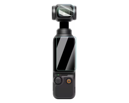 Защитное стекло для DJI OSMO POCKET 3 (на дисплей и объектив)