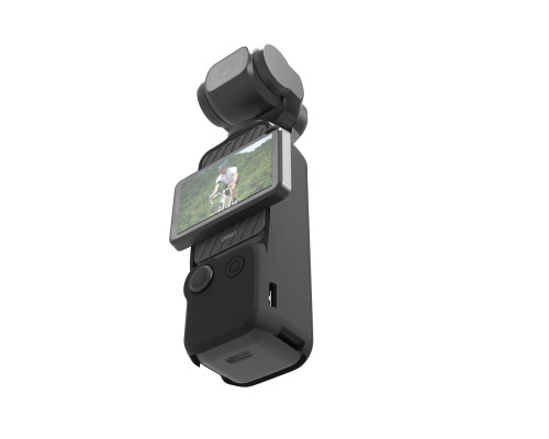 Силиконовый чехол для камеры, крышка-колпачок и крышка для DJI Osmo Pocket 3 - черный