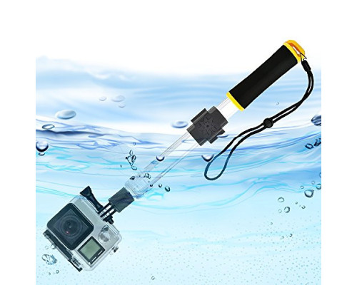 Aquapod від SHOOT - прозорий плаваючий монопод для екшен камер Gopro, SJCAM, Xiaomi (код № XTGP261)