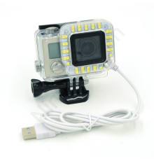 LED підсвічування для екшн-камер Xiaomi YI, SJCam, GoPRO (код № XTGP252)