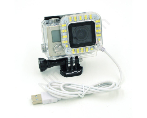 LED підсвічування для екшн-камер Xiaomi YI, SJCam, GoPRO (код № XTGP252)