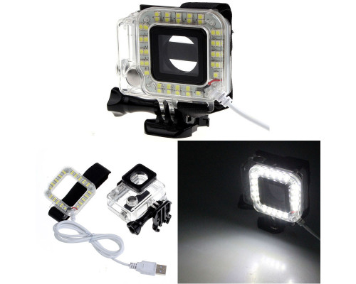 LED підсвічування для екшн-камер Xiaomi YI, SJCam, GoPRO (код № XTGP252)
