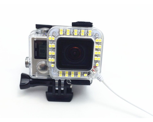 LED підсвічування для екшн-камер Xiaomi YI, SJCam, GoPRO (код № XTGP252)