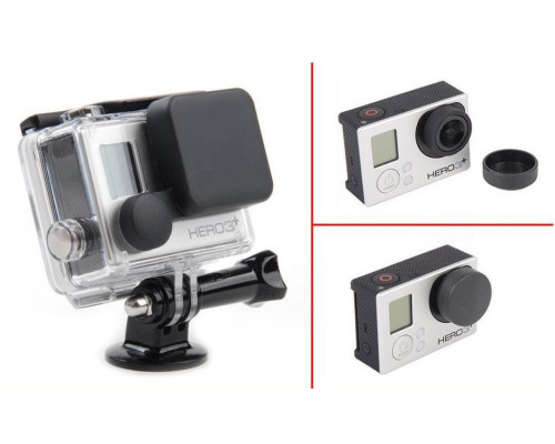 Кришка на об'єктив GoPro Hero 3+/Hero 4 (комплект - 2 шт) (код № XTGP86)